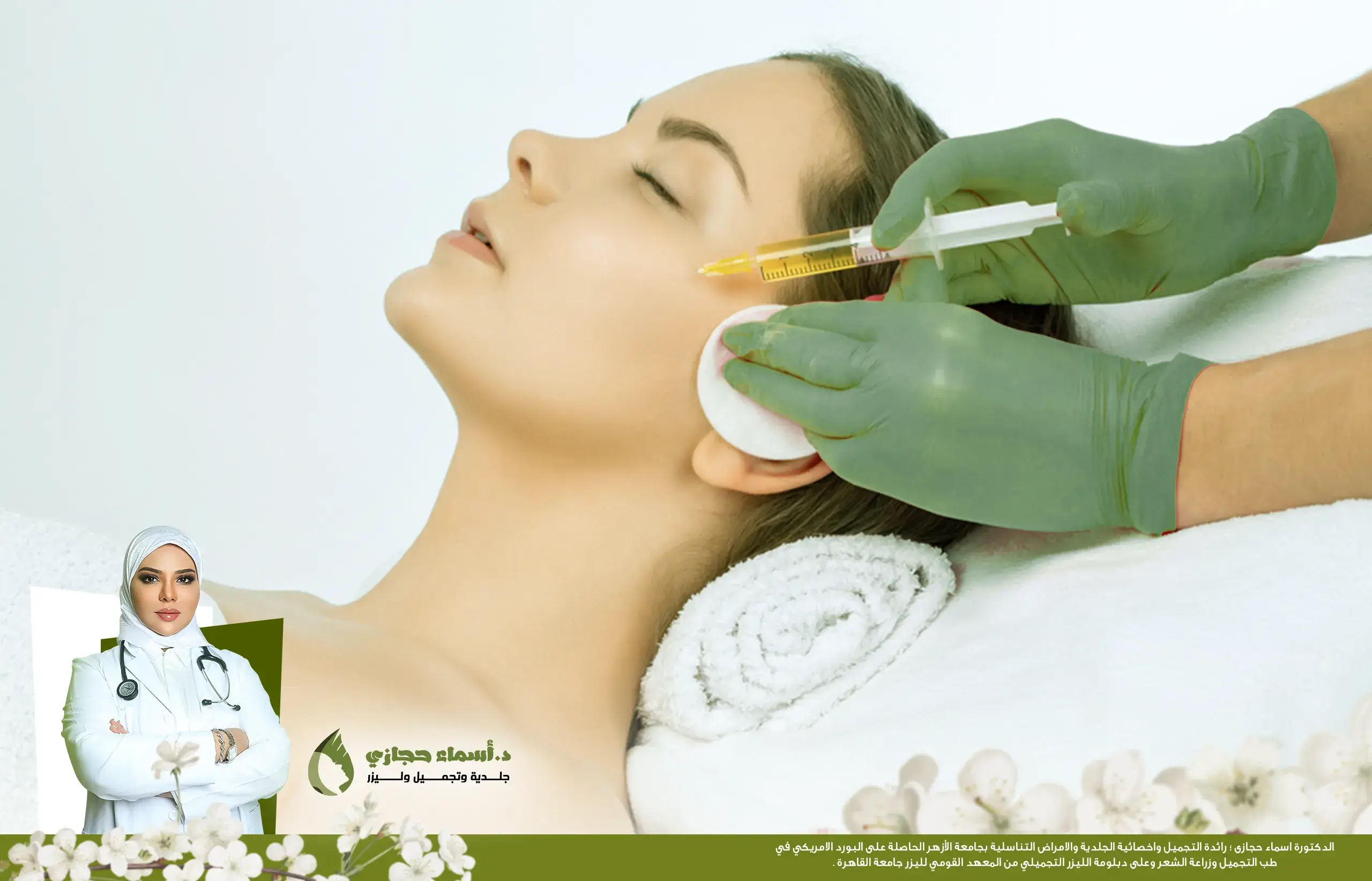 الديرما بن مع البلازما