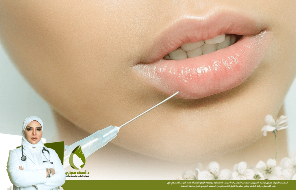 عملية نفخ الشفايف بالفيلر | الموقع الالكتروني للدكتورة اسماء حجازي