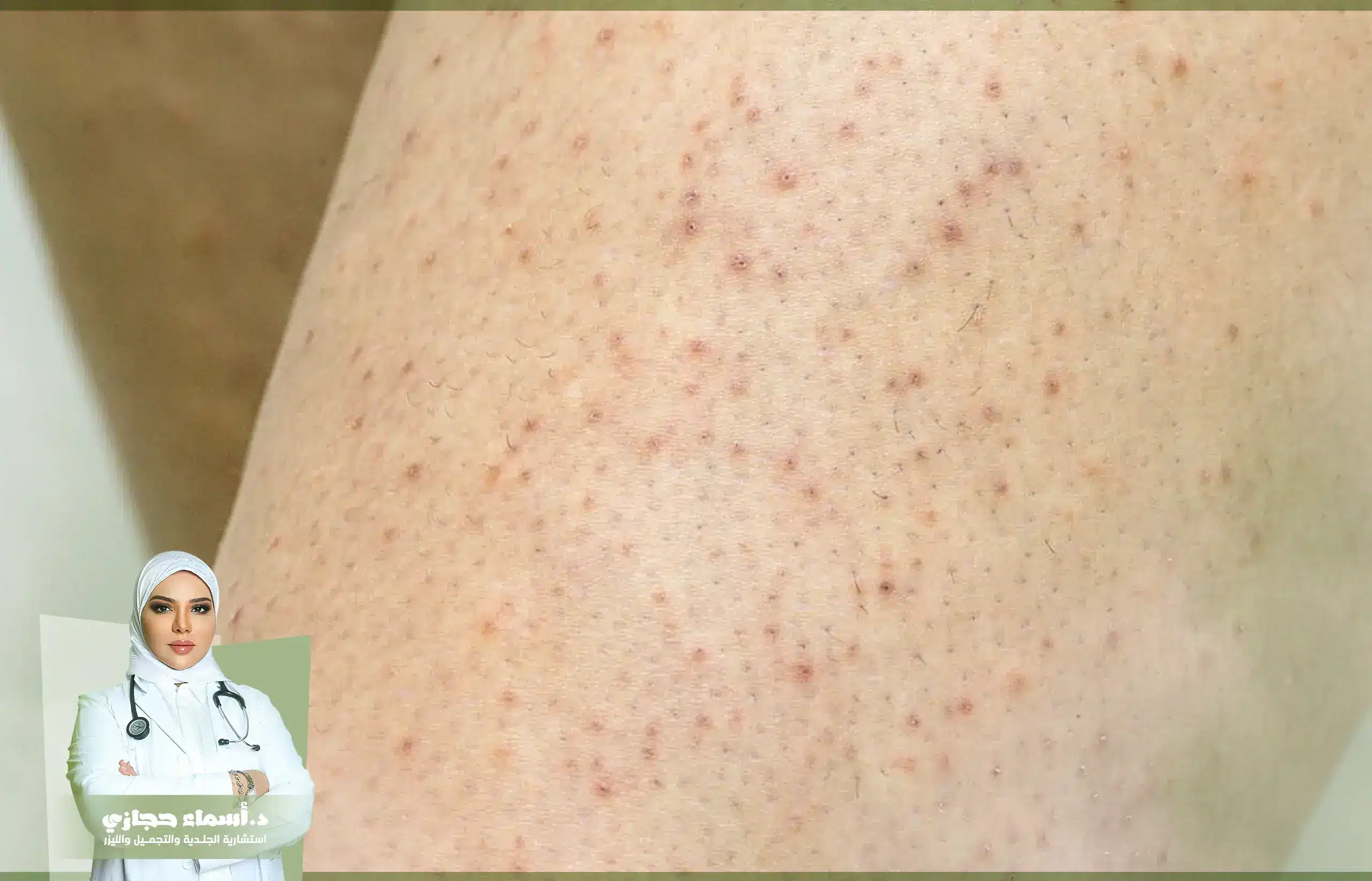 علاج جلد الوزة