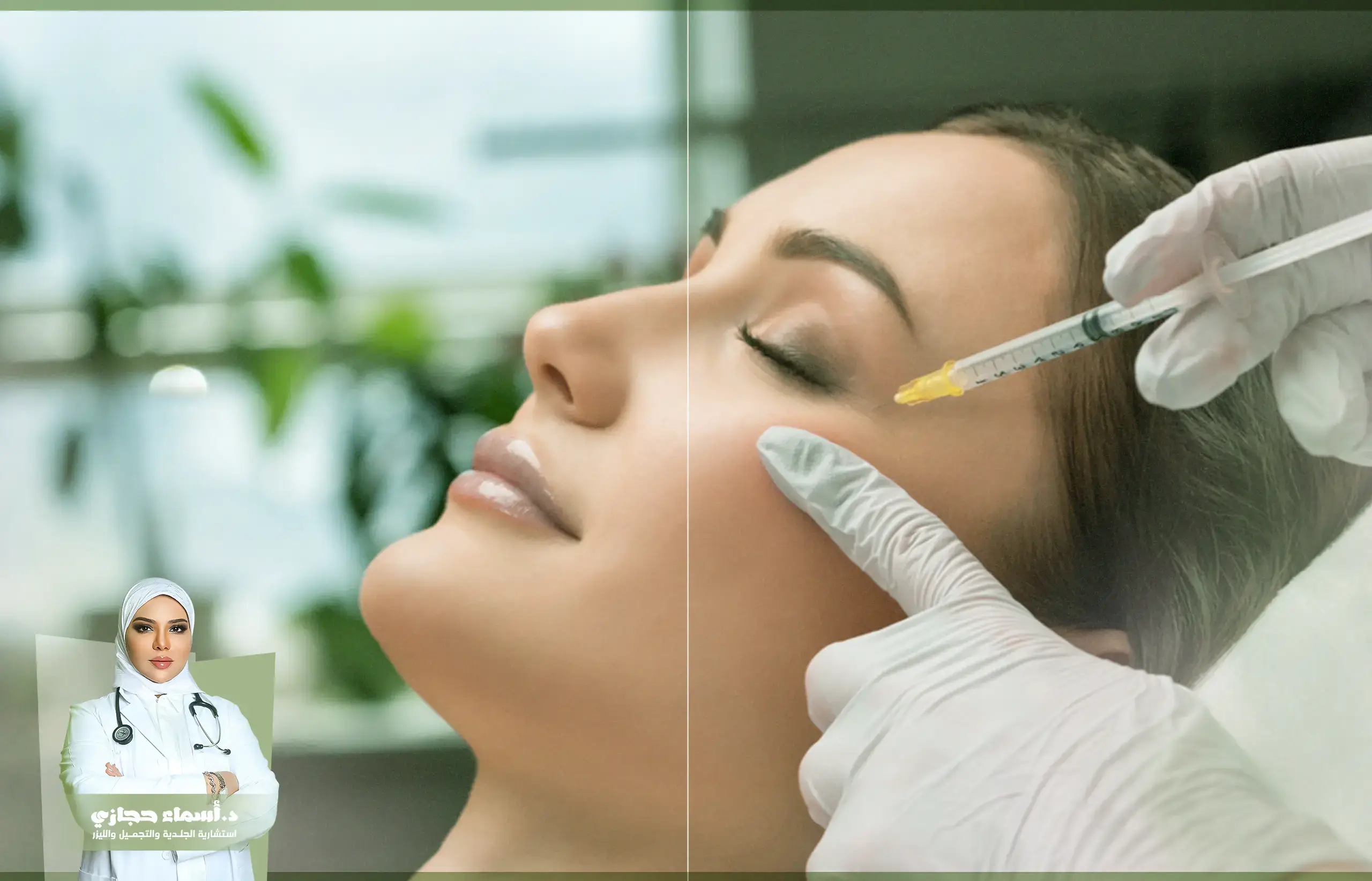 جلسة حقن الفيلر مع دكتورة أسماء حجازي في سوهاج