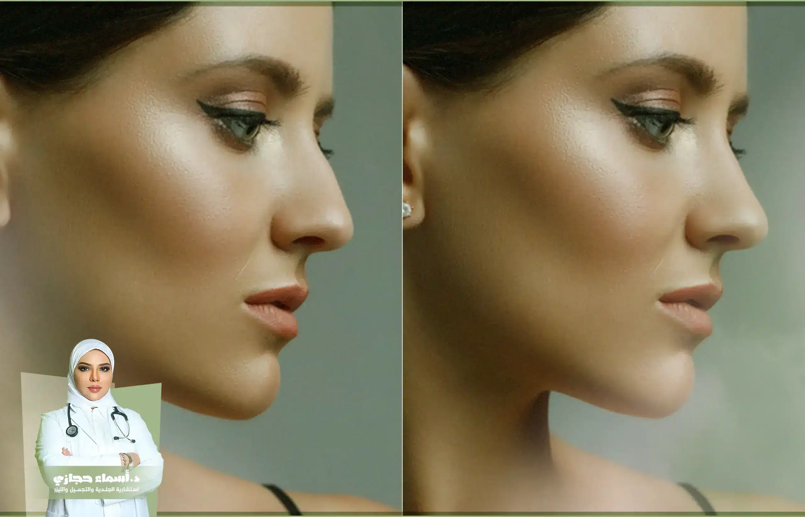 علاج ميلان الأنف بالفيلر في جدة | الموقع الالكتروني للدكتورة اسماء حجازي أفضل دكتورة فيلر خشم في جدة