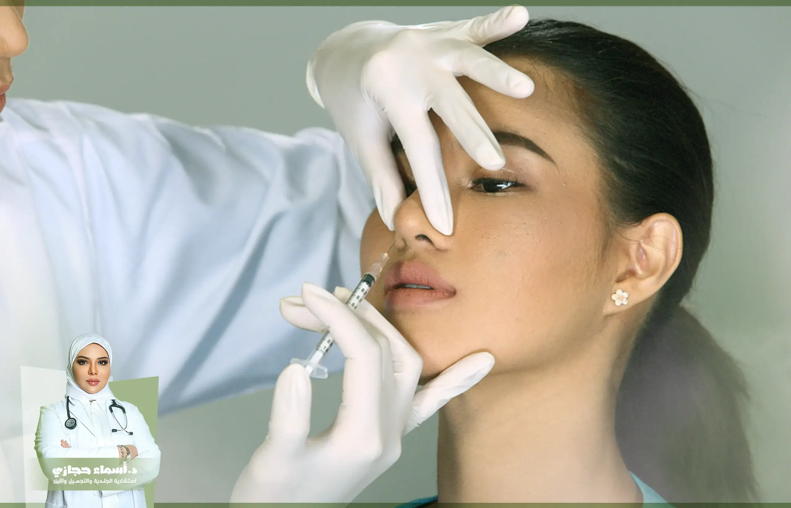عيادة جلدية وتجميل في جدة تقدم خدمات فيلر الخشم | الموقع الالكتروني للدكتورة اسماء حجازي أفضل دكتورة فيلر خشم في جدة