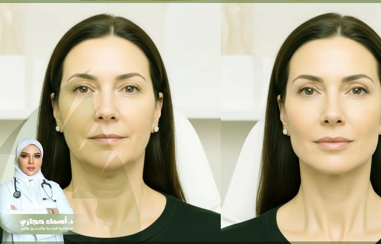 أفضل دكتورة شد اللغلوغ بالخيوط في جدة