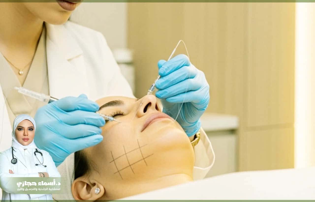 أفضل دكتورة شد اللغلوغ بالخيوط في جدة