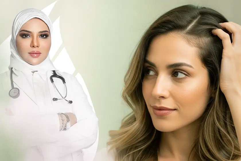 علاجات الشعر مع دكتورة اسماء حجازي استشارية الجلدية والتجميل والليزر