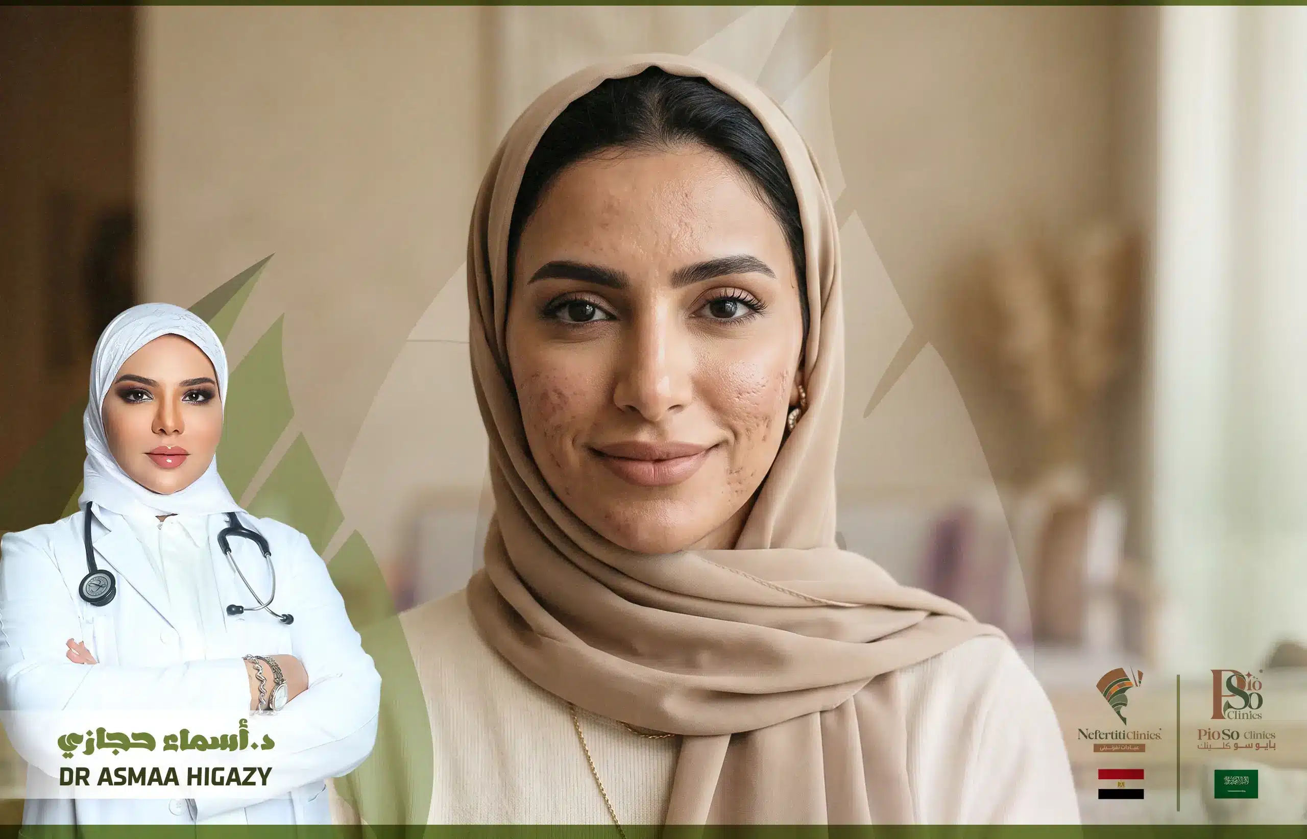 علاج البشرة والندبات
