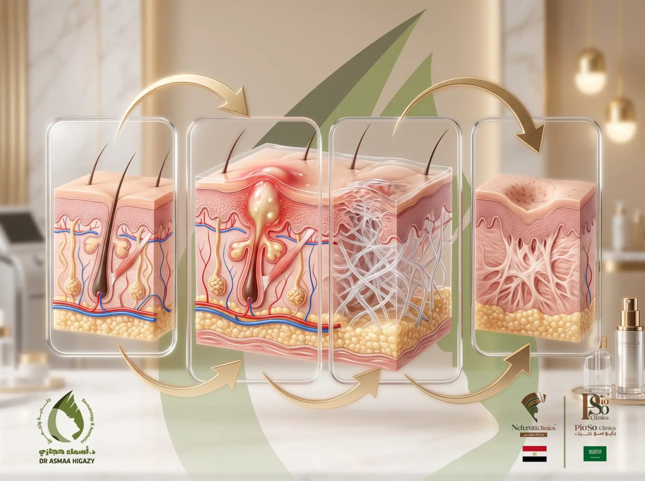 علاج ندبات البشرة